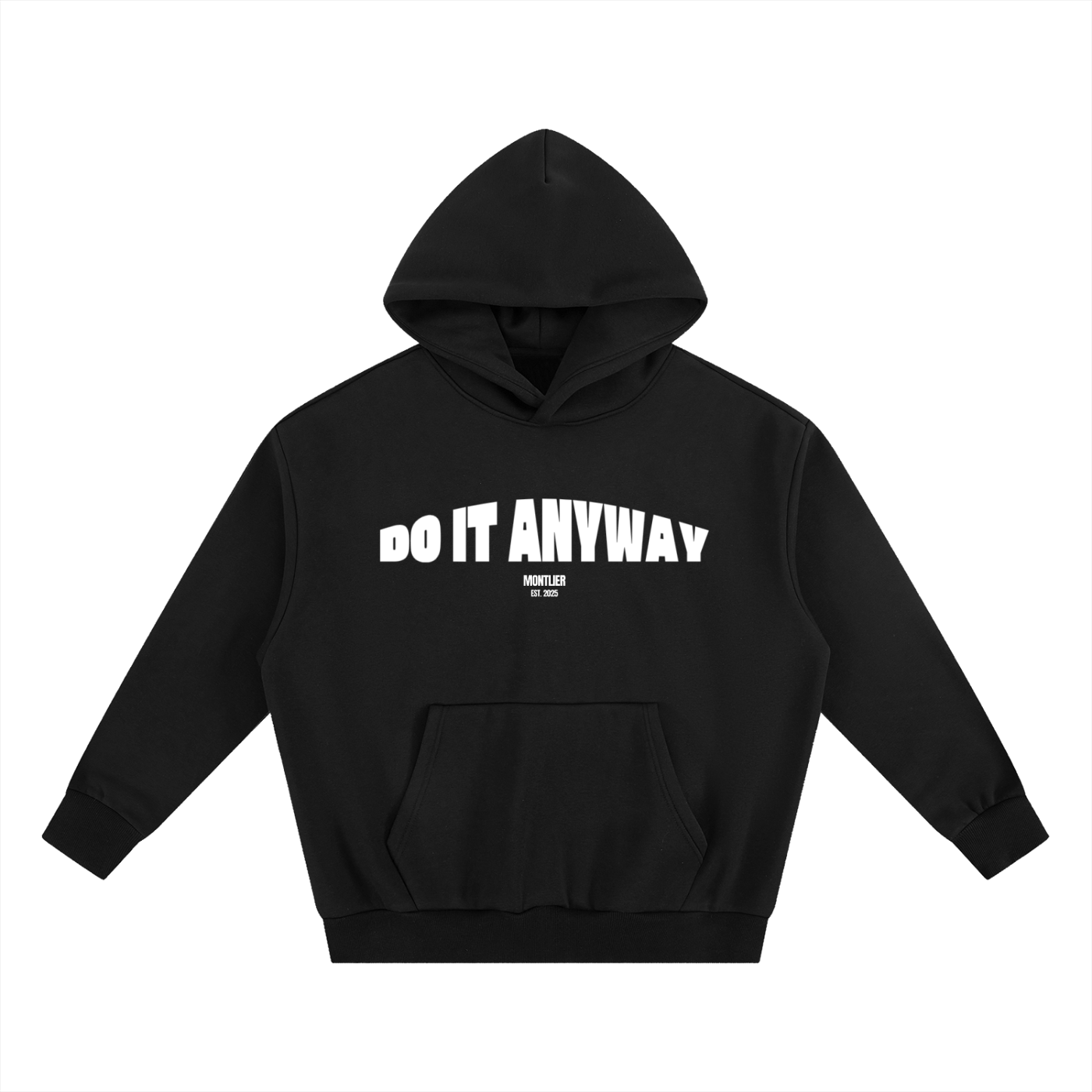"Do It Anyway" Heavyweight Boxy Fleece Hoodie