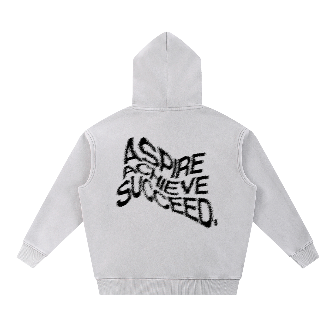 Montlier Aspire Snow Wash Fleece Oversize Hoodie