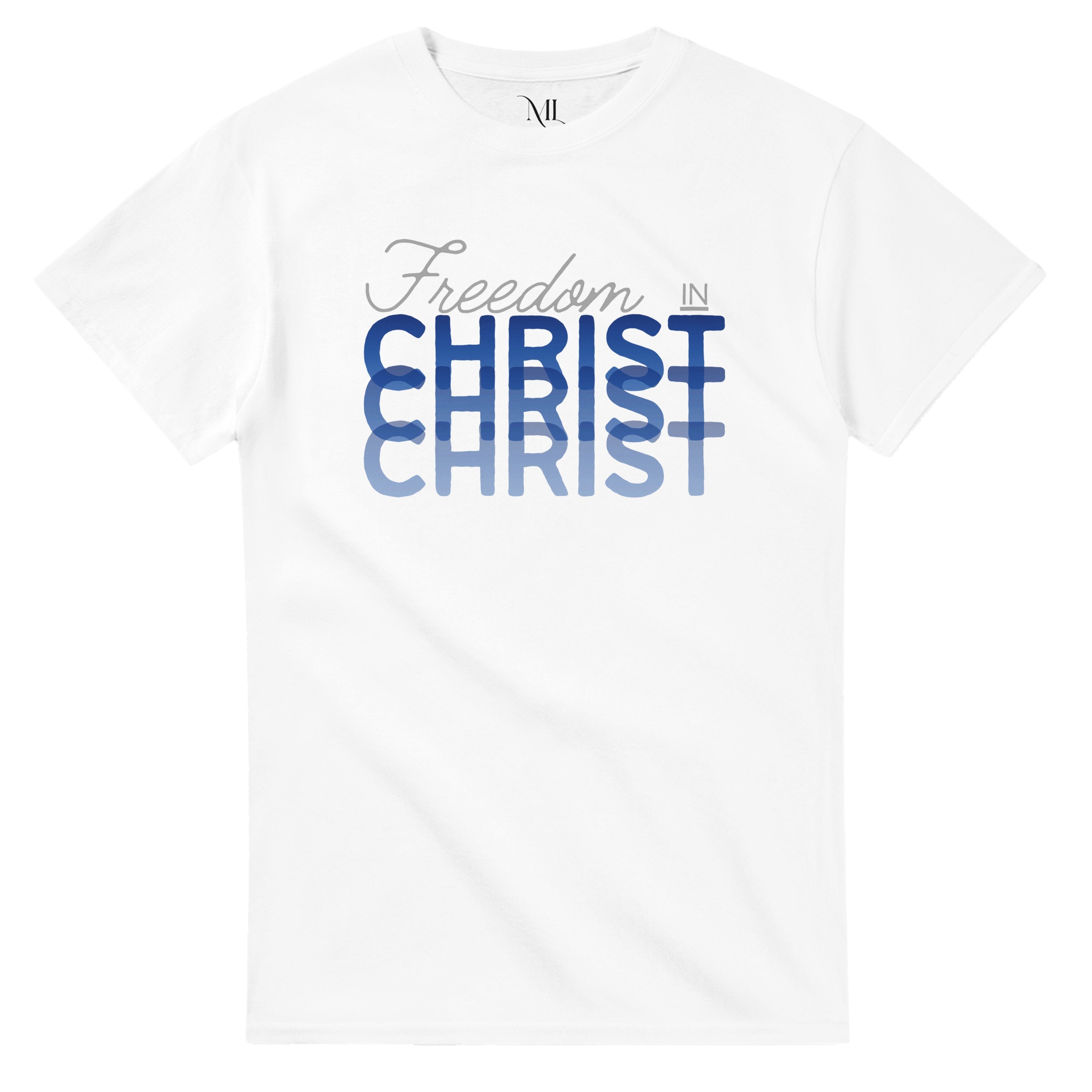 Freedom in Christ – Faith-Based Christian T-Shirt | Bold Cross Design | Inspirational Streetwear Tee