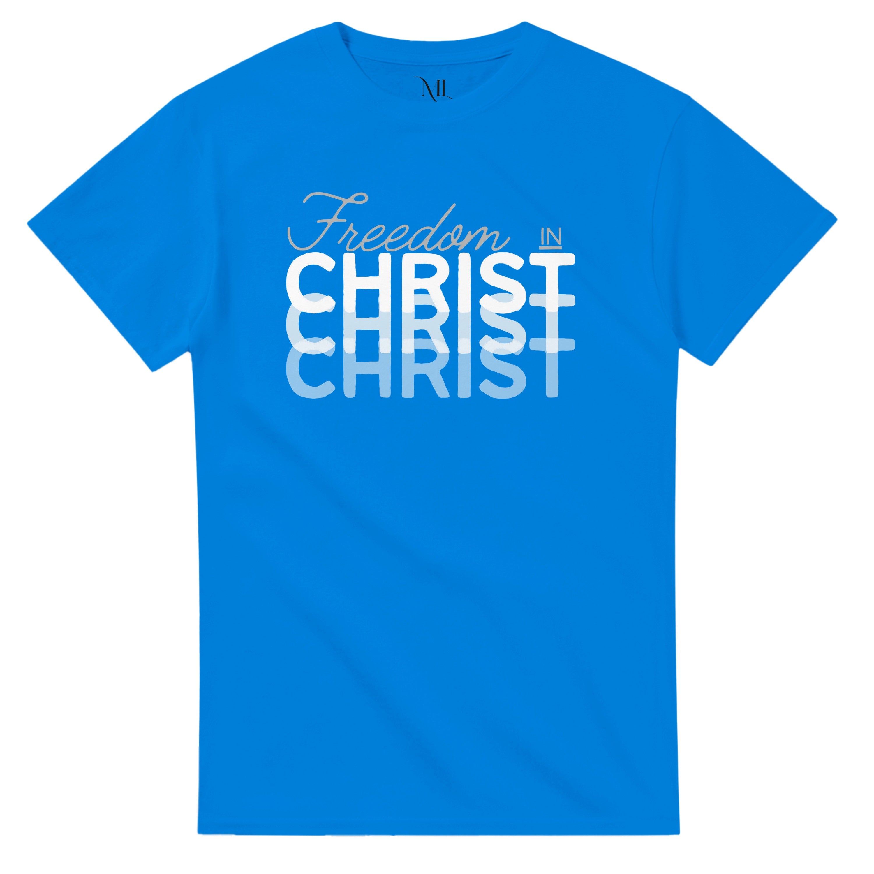Freedom in Christ – Faith-Based Christian T-Shirt | Bold Cross Design | Inspirational Streetwear Tee